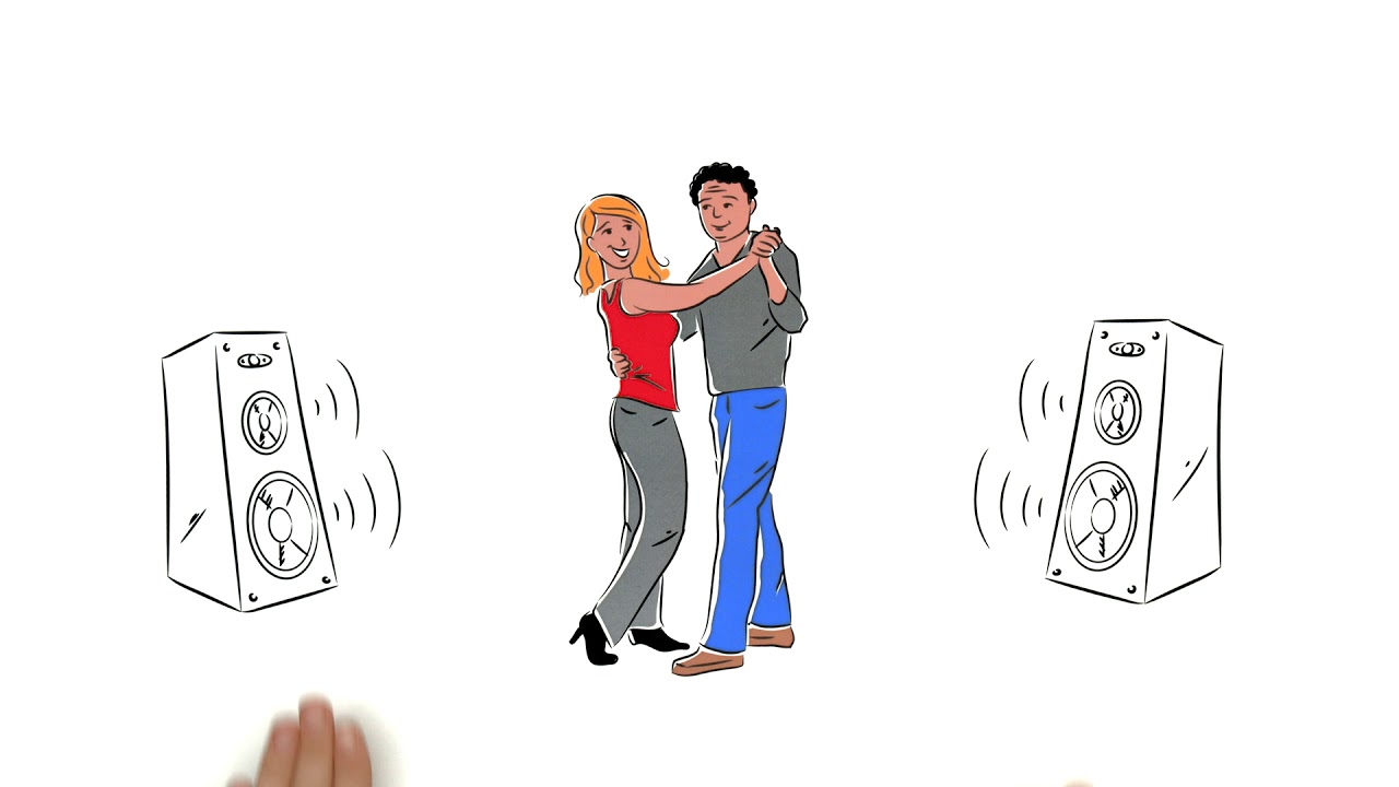 Illustration zum fluup Erklärvideo über modernes Tanzen